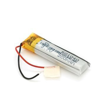 Літій-полімерний акумулятор 6*10*40mm (Li-ion 3.7В 200мА&middot;год) DRQ-GPS-543567 фото