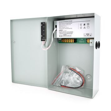 Імпульсне джерело безперебійного живлення PSU-1012-17 12V 10А, під АКБ 12V 17-20A, Metal Box DRQ-UPS-733672 фото