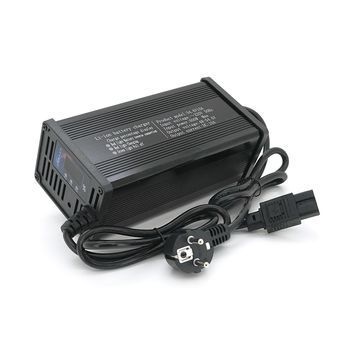 Зарядний пристрій для акумуляторів Li-ion 48V(54.6V), 13S, 10A, штекер Triangle plug DRQ-LIO-323245 фото