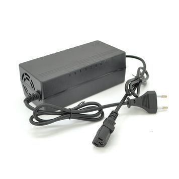 Зарядний пристрій для акумуляторів Li-ion 36V(42V),10S,4A, штекер Triangle plug (T-tipe/IEC/C13 N+L-, з індикацією DRQ-LIO-141179 фото