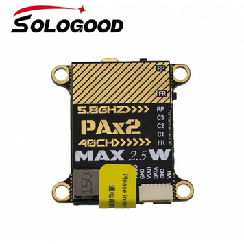 Відеопередавач SOLOGOOD 25/400/800/1500/2500mW, 5.8GHz, на 40 каналів DRQ-VTX-950886 фото