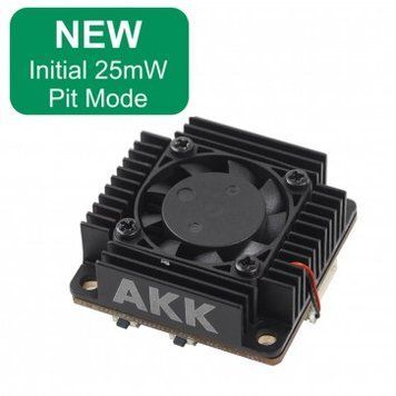 Відеопередавач AKK Ultra Long Range (All Channels Version) VTX, 25/250/500/1000/2000/3000 mW, 4990-5945 MHz, на 80 каналів DRQ-VTX-328281 фото