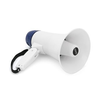 Гучномовець Megaphone HT-135BT, 15W, живлення від акумулятора 18650, ЗУ, Red/White, Box DRQ-LIO-190927 фото