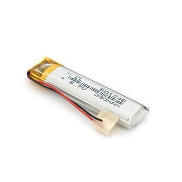 Літій-полімерний акумулятор 6*12*48mm (Li-ion 3.7В 280мА&middot;год) DRQ-GPS-034346 фото