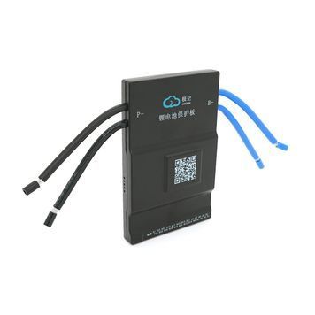 BMS плата JK-B1A24S15P Li-Ion/LiFePo4/LTO 7S-24S, 150A, CAN/RS485, 0.47m&Omega;, Bluetooth, Баланс 1A, підігрів + кнопка DRQ-BMS-704575 фото