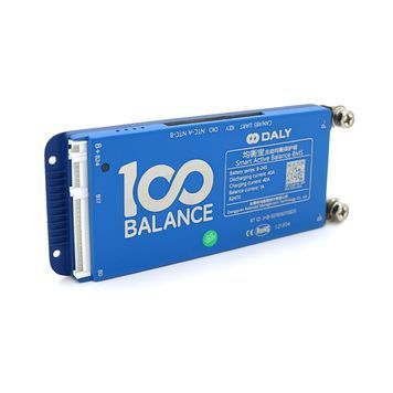 Універсальна BMS смарт плата DaLy LiFePO4 8-24S 40A з Bluetooth + CAN + активний балансир 1A DRQ-BMS-638151 фото