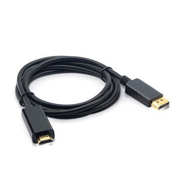 Конвертер Display Port (тато) на HDMI (тато) 1.8m (пакет) DRQ-CBL-892662 фото
