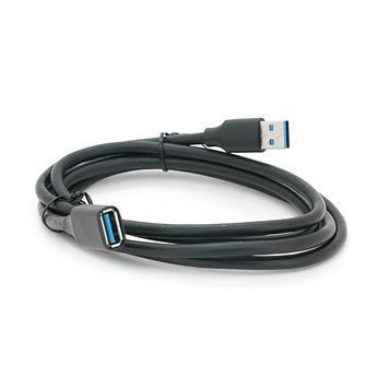 Кабель VEGGIEG V-U348, AM/AF, USB3.0, Gray, довжина 2м DRQ-CBL-008111 фото