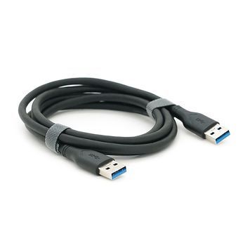 Кабель VEGGIEG V-U336, AM/AM, USB3.0, Black, довжина 1.5м DRQ-CBL-397685 фото