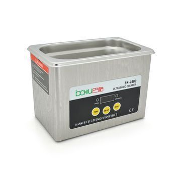 Ультразвукова ванна BAKKU BK2400 Один режим роботи (35W), металевий корпус, металева кришка (220*155*167) 1,2 кг DRQ-SLD-690649 фото