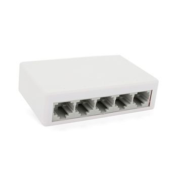 Комутатор JY 5005S 5 портів Ethernet 10/100 Мбіт/сек. DC 5. Блок живлення 5V у комплекті DRQ-PSU-732669 фото