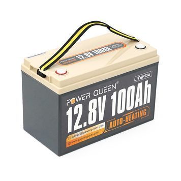 Акумуляторна батарея LiFePO4 Power Queen 12.8V 100Ah H190, 1280Wh, BMS 100A DRQ-BMS-717074 фото